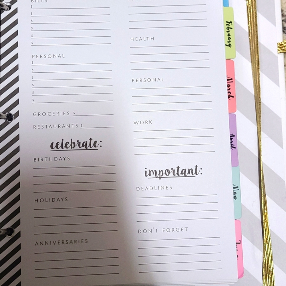 Monthly planner - Picture 3 of 8